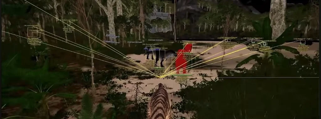 The Isle combat assist settings